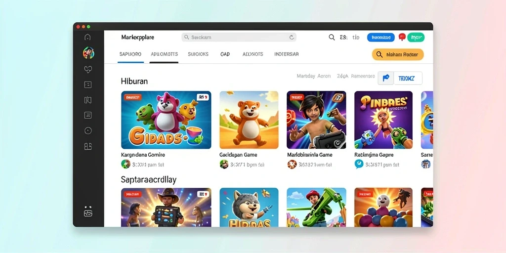 Tampilan menarik dari permainan slot modern di DEWASLOT99.