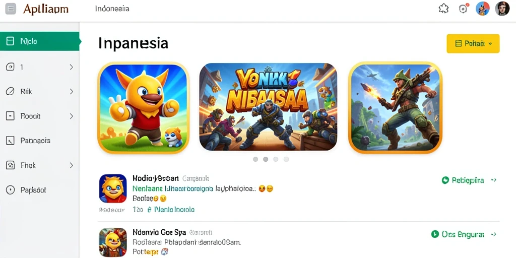 Tampilan antarmuka yang user-friendly.