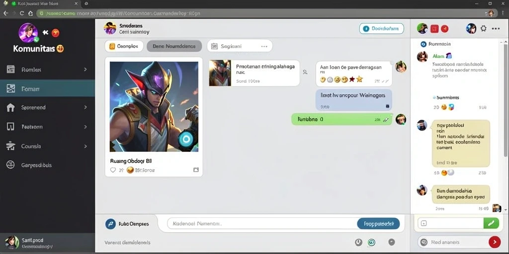 Screenshot menampilkan karakter utama dalam aksi pertempuran.
