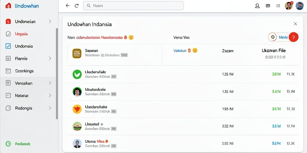 Tampilan antarmuka yang menarik dan modern.
