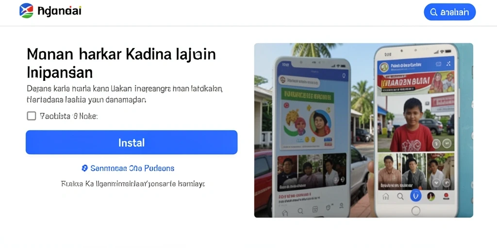 Screenshot menunjukkan antarmuka pembuatan meme yang intuitif.